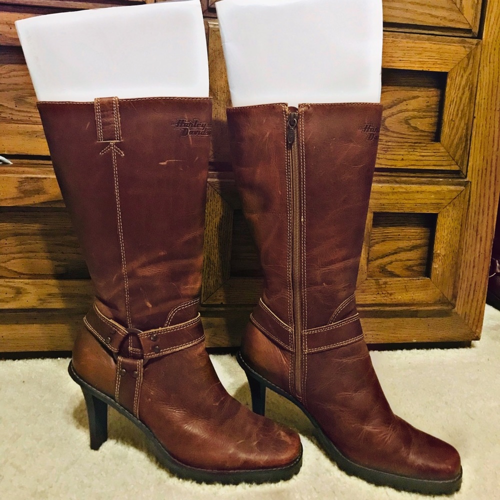Harley Davidson leather boots